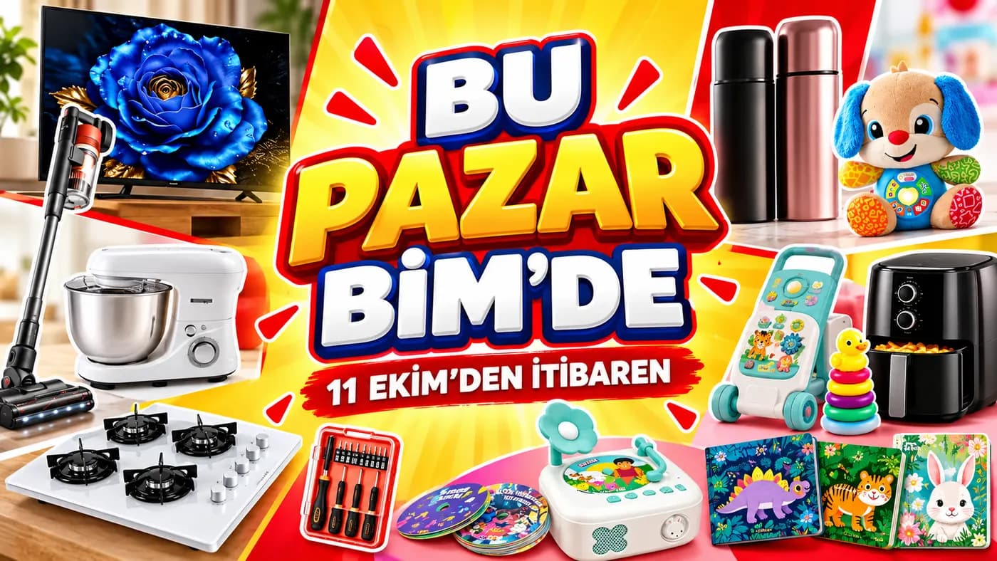 BİM 11-17 Ekim 2026 Aktüel Kataloğu