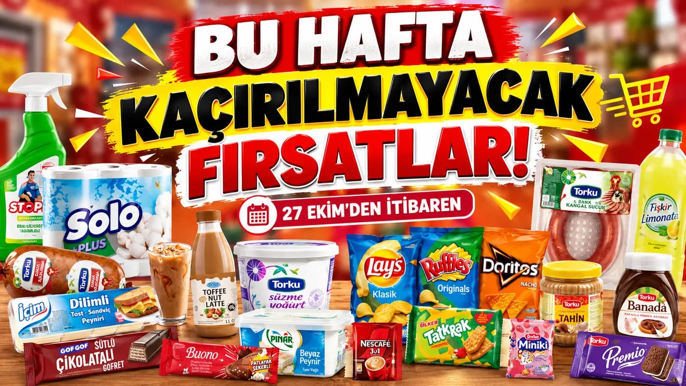 BİM 27 Ekim – 2 Kasım 2026 Aktüel Kataloğu