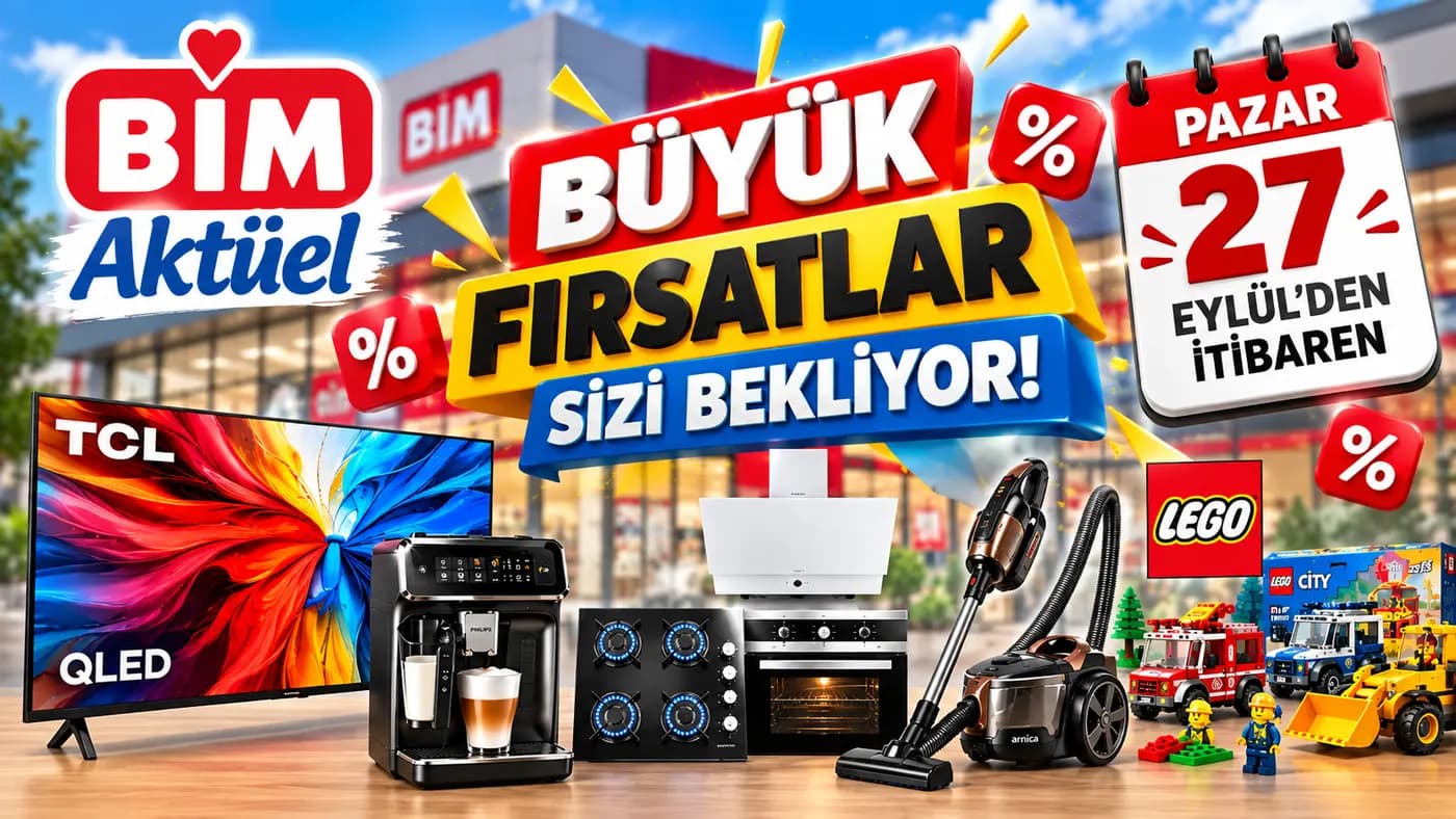 BİM 27 Eylül-3 Ekim 2026 Aktüel Kataloğu kapak görseli