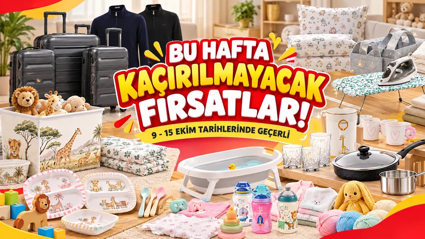 BİM 9-15 Ekim 2026 Aktüel Kataloğu kapak görseli
