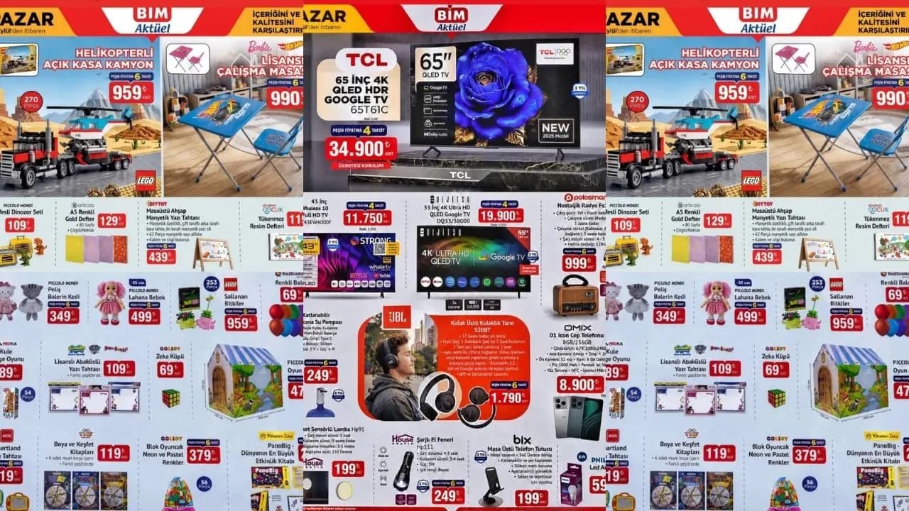 BİM Aktüel 13 Eylül 2026 Kataloğu kapak görseli