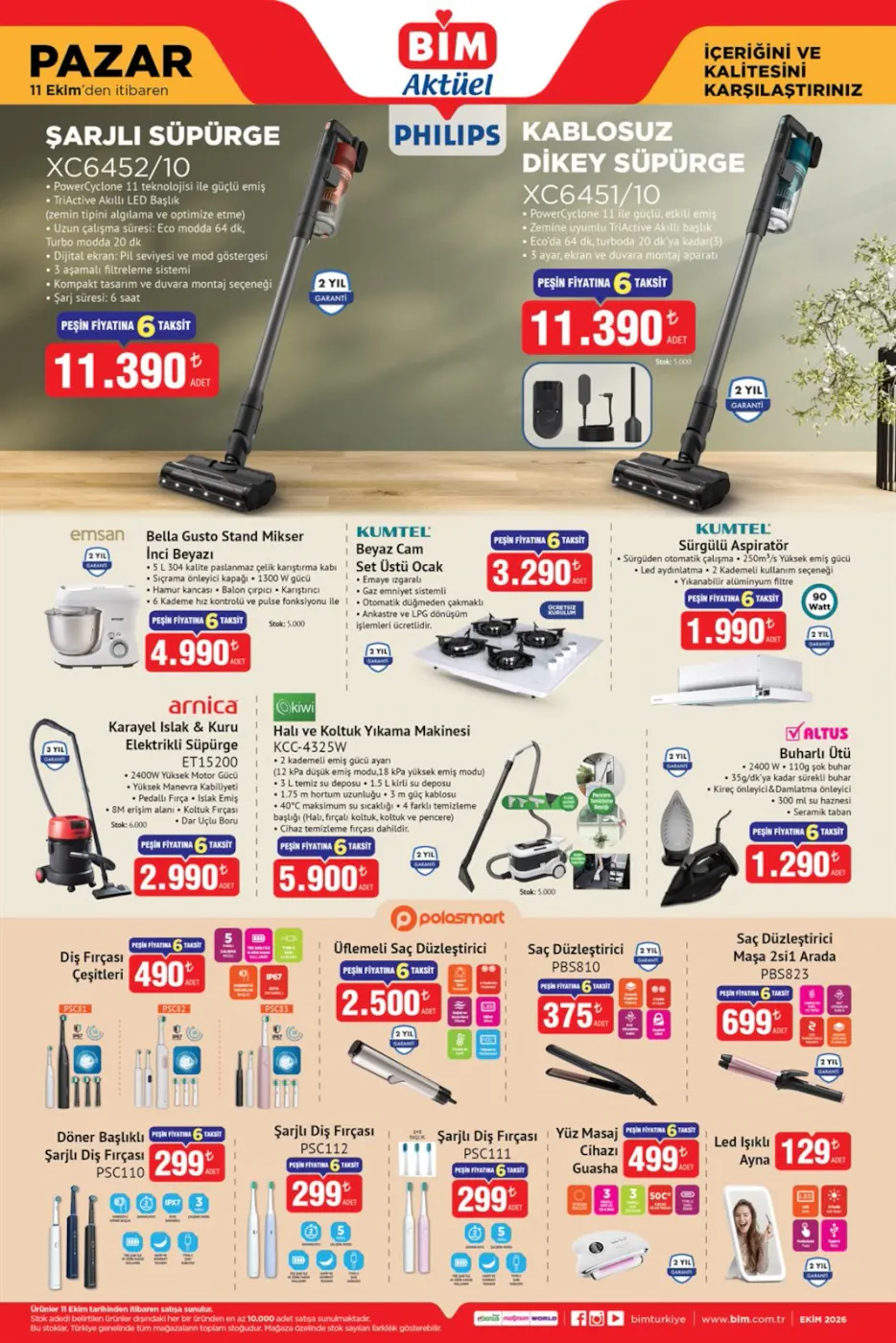 BİM 11-17 Ekim 2026 Aktüel kataloğu sayfa 2